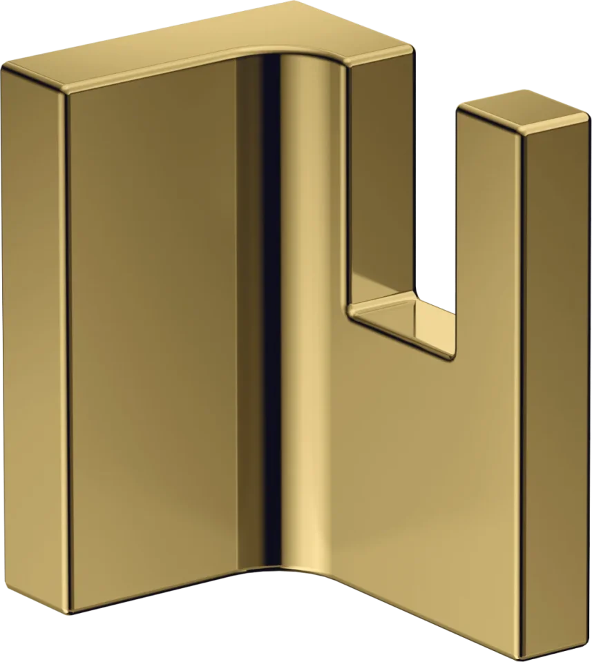 Axor Universal Rectangular Hooks 130 X 112 X 86mm Gold - Polished product image - Image 1