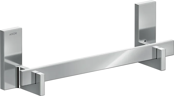 Axor Universal Rectangular Grab Rails 390 X 170 X 112mm Chrome
