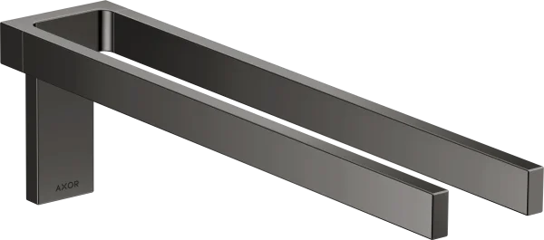 Axor Universal Rectangular Towel Holder 460 X 245 X 105mm Gunmetal/chrome - Polished