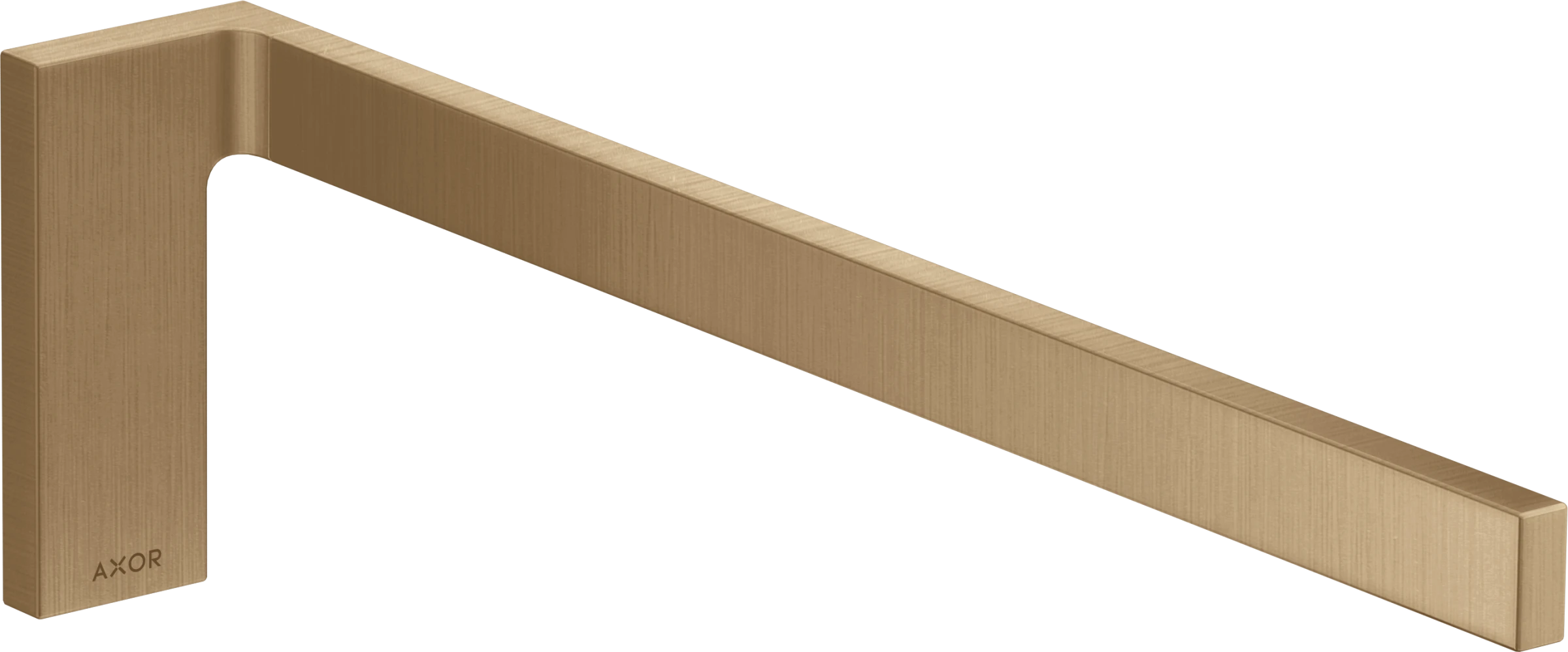 Axor Universal Rectangular Towel Holder 460 X 245 X 105mm Bronze - Brushed