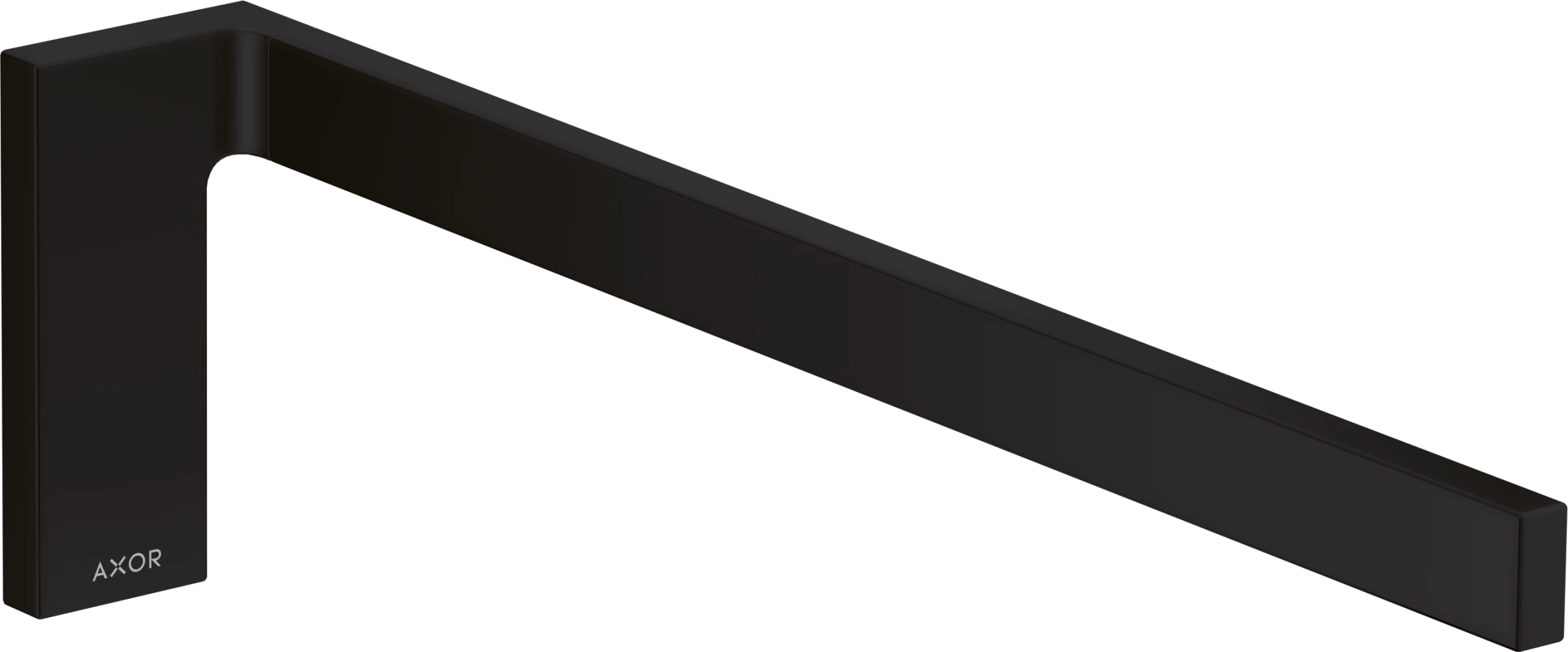 Axor Universal Rectangular Towel Holder 455 X 243 X 105mm Black - Matt