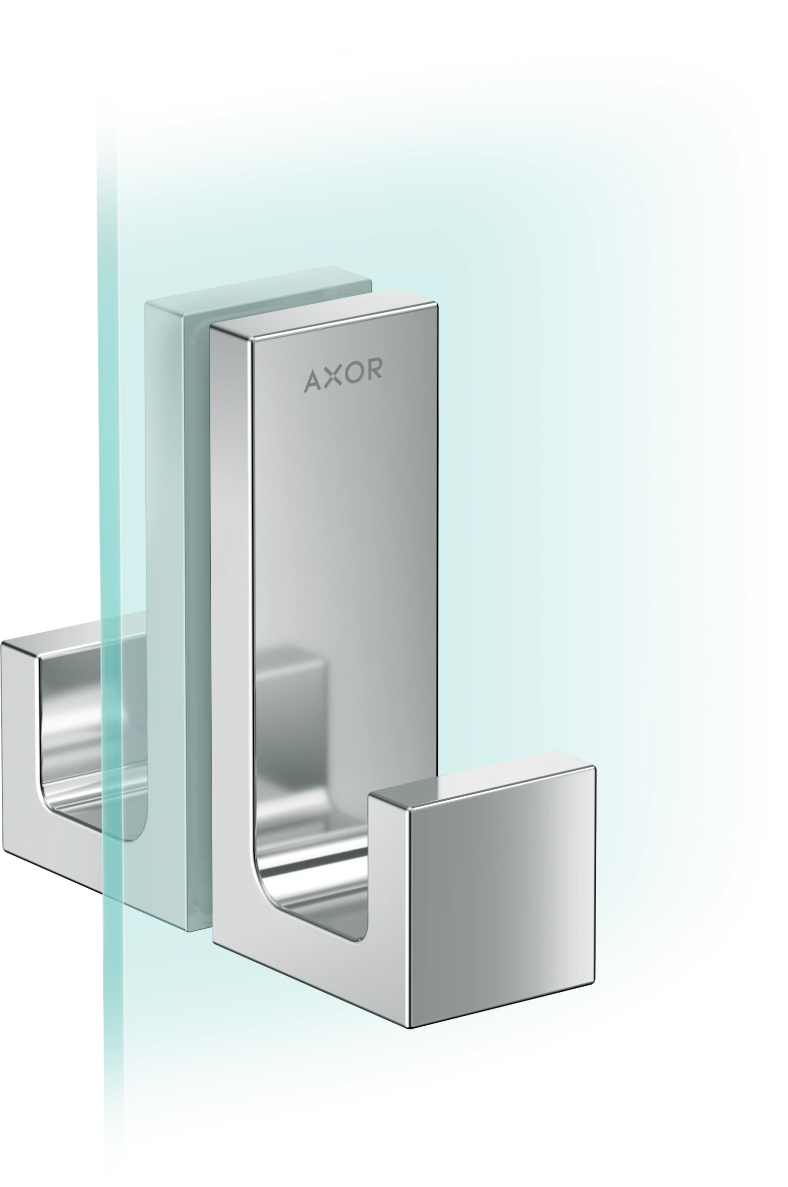 Axor Universal Rectangular Towel Holder 250 X 100 X 80mm Chrome