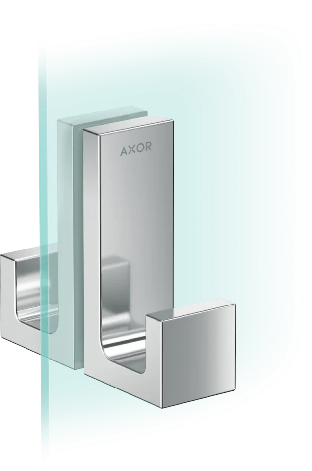 Axor Universal Rectangular Towel Holder 250 X 100 X 80mm Chrome product image - Image 1