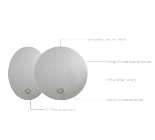 Thermosphere Mirror Heater Rectangular 150w detail view - Image 4