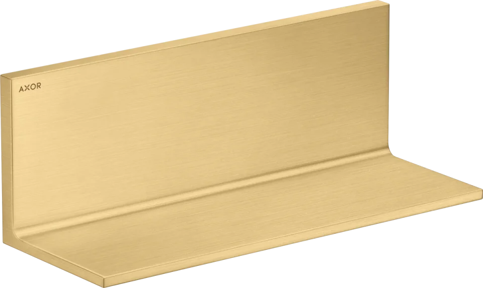 Axor Universal Rectangular Shelves 330 X 215 X 153mm Gold - Brushed product image - Image 1