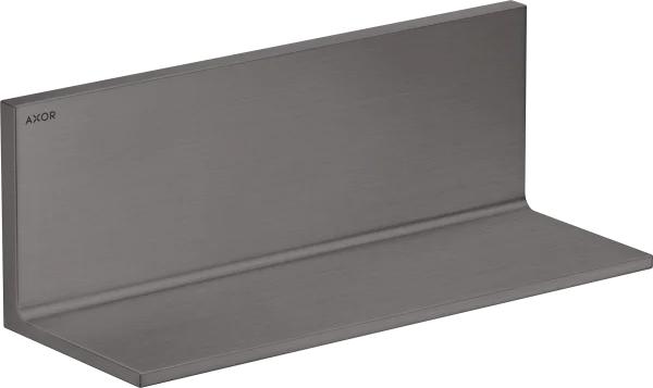 Axor Universal Rectangular Shelves 330 X 215 X 153mm Gunmetal/chrome - Brushed
