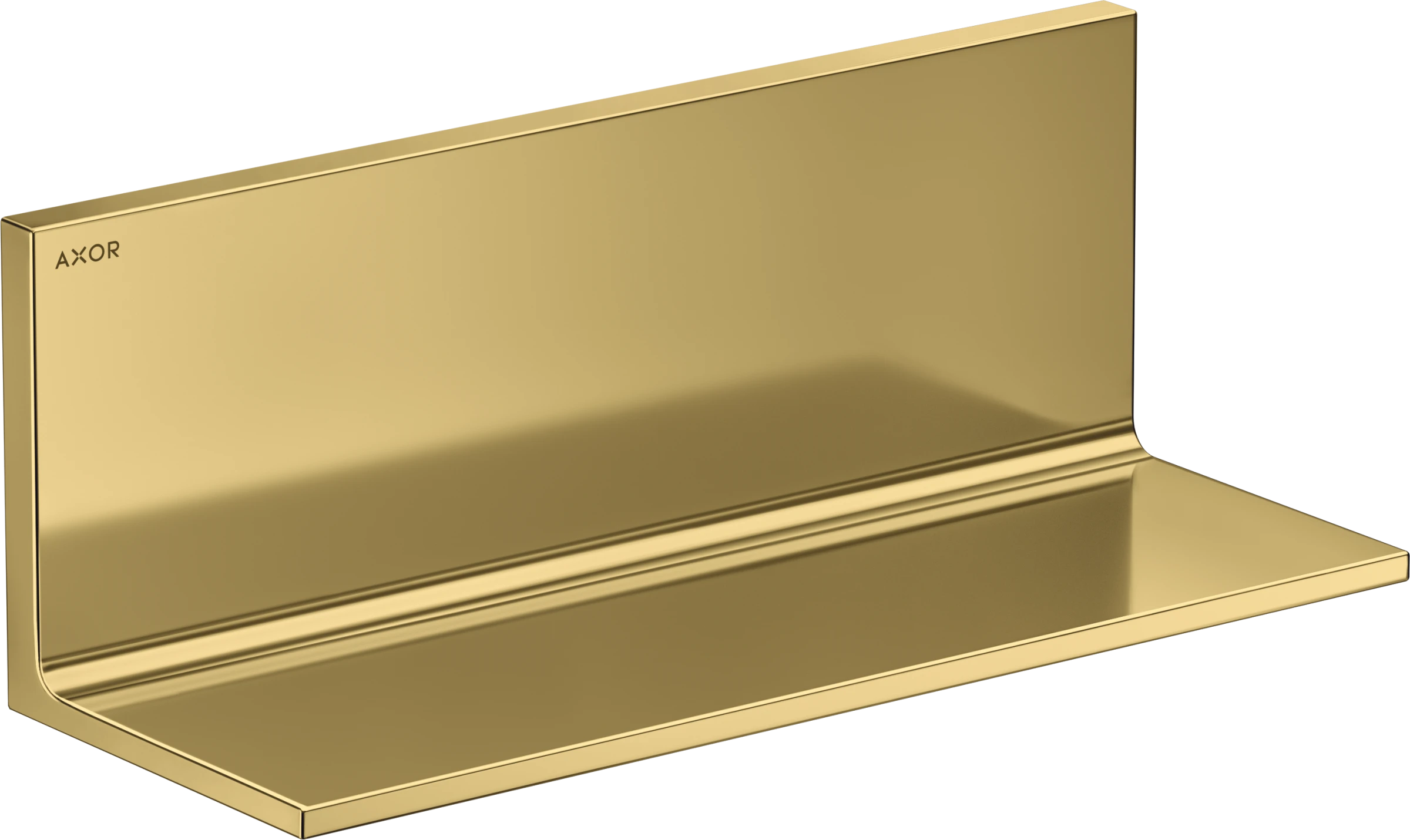 Axor Universal Rectangular Shelves 330 X 215 X 153mm Gold - Polished