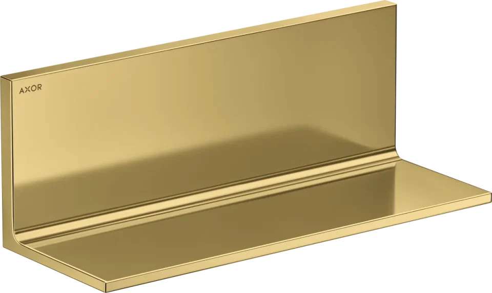 Axor Universal Rectangular Shelves 330 X 215 X 153mm Gold - Polished product image - Image 1