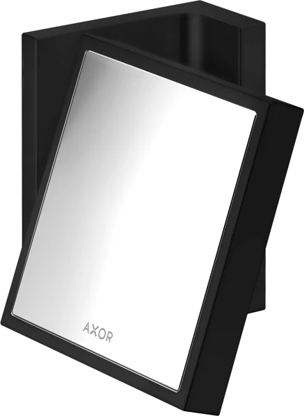 Axor Universal Rectangular Mirrors 220 X 215 X 130mm Black - Matt