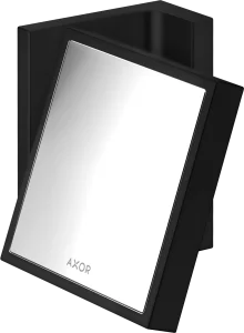 Axor Universal Rectangular Mirrors 220 X 215 X 130mm Black - Matt