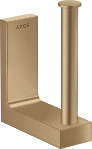 Axor Universal Rectangular Toilet Roll Holders 181 X 162 X 70mm Bronze - Brushed