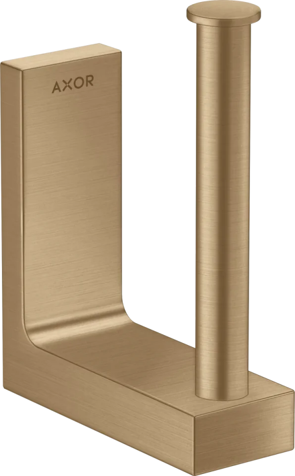 Axor Universal Rectangular Toilet Roll Holders 181 X 162 X 70mm Bronze - Brushed product image - Image 1