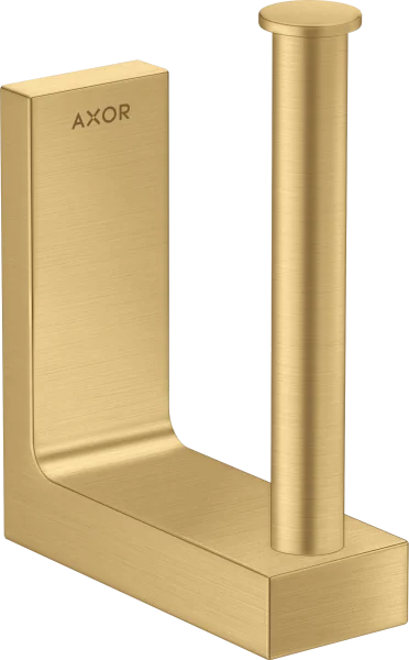 Axor Universal Rectangular Toilet Roll Holders 181 X 162 X 70mm Gold - Brushed