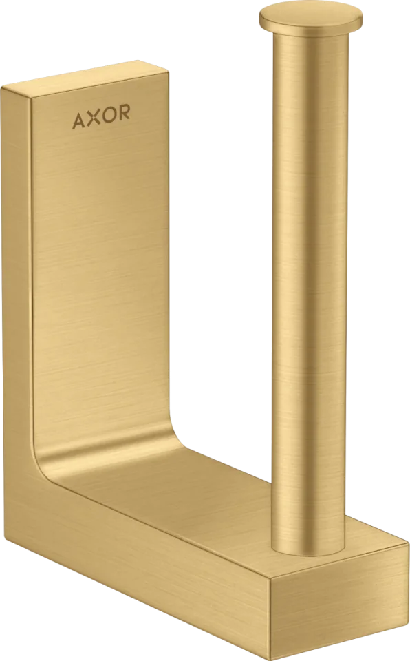 Axor Universal Rectangular Toilet Roll Holders 181 X 162 X 70mm Gold - Brushed product image - Image 1