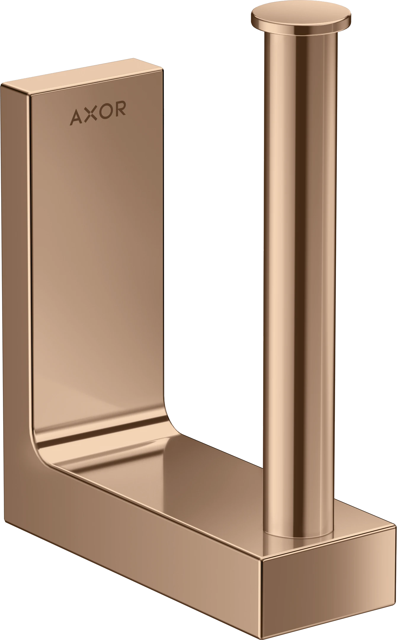 Axor Universal Rectangular Toilet Roll Holders 181 X 162 X 70mm Rose Gold/gold - Polished