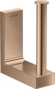 Axor Universal Rectangular Toilet Roll Holders 181 X 162 X 70mm Rose Gold/gold - Polished