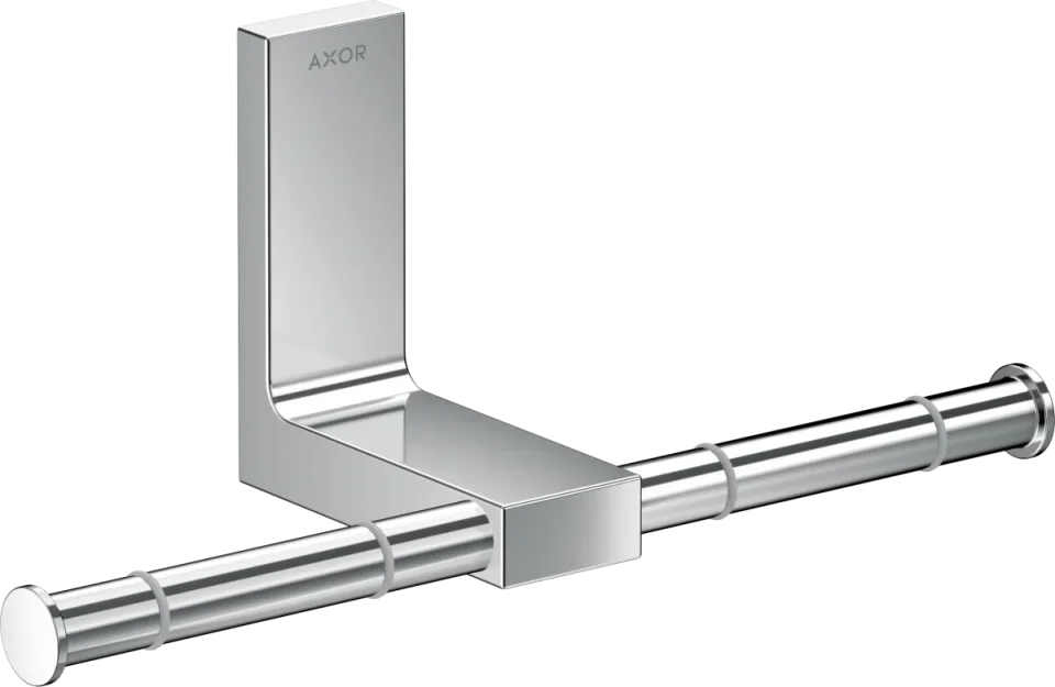Axor Universal Rectangular Toilet Roll Holders 330 X 215 X 155mm Chrome product image - Image 1