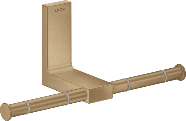 Axor Universal Rectangular Toilet Roll Holders 330 X 217 X 155mm Bronze - Brushed
