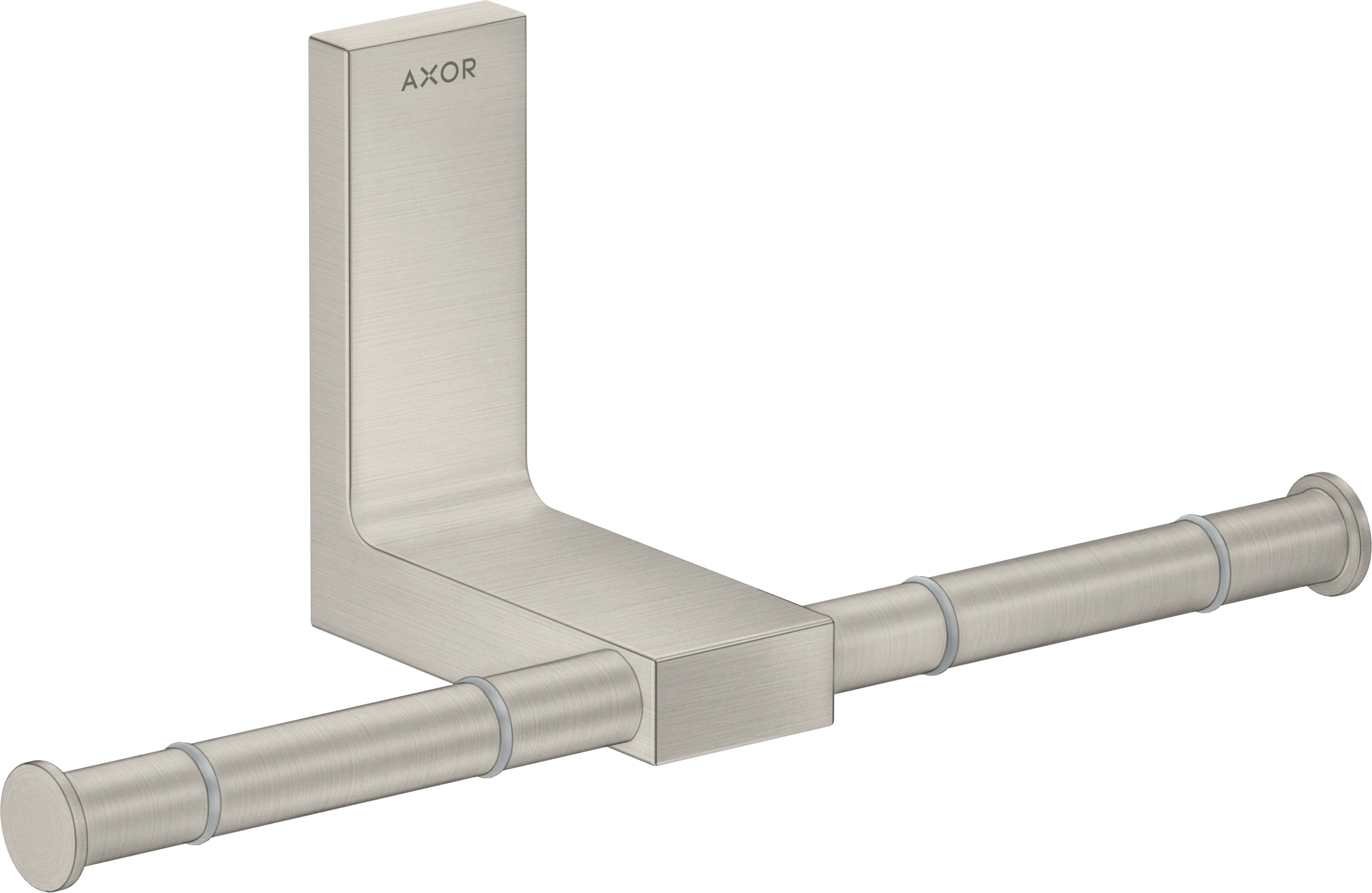 Axor Universal Rectangular Toilet Roll Holders 330 X 215 X 155mm Stainless Steel