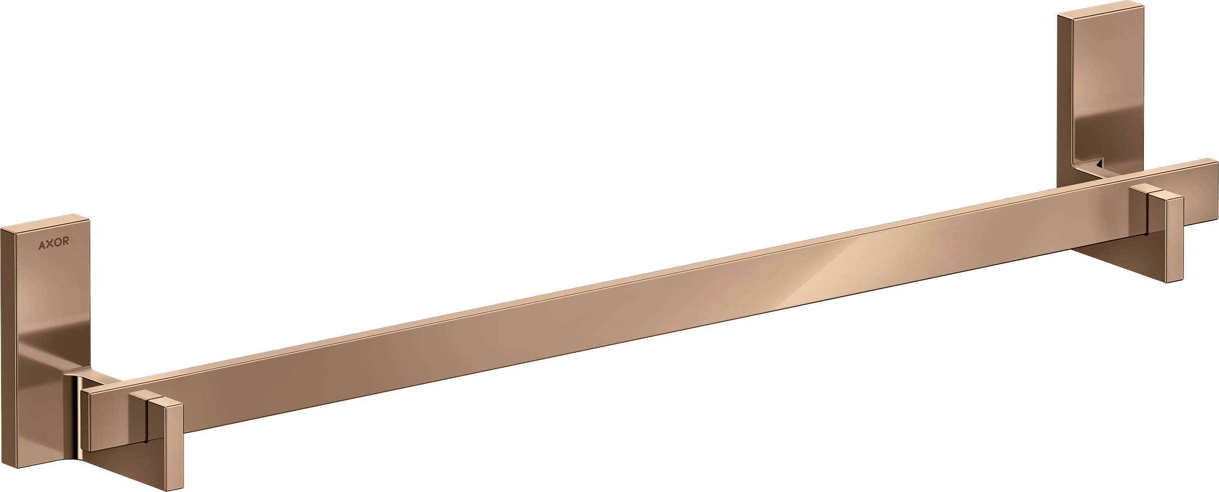 Axor Universal Rectangular Towel Holder 780 X 160 X 105mm Rose Gold/gold - Polished product image - Image 2