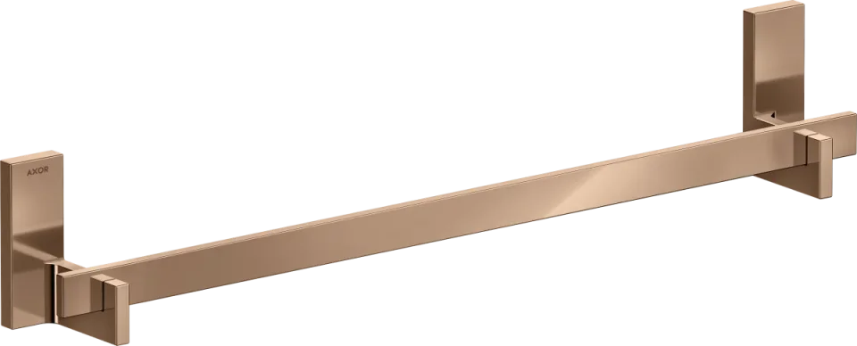Axor Universal Rectangular Towel Holder 780 X 160 X 105mm Rose Gold/gold - Polished product image - Image 1