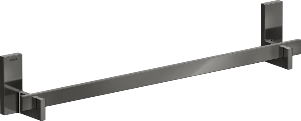 Axor Universal Rectangular Towel Holder 780 X 160 X 105mm Gunmetal/chrome - Polished product image - Image 1