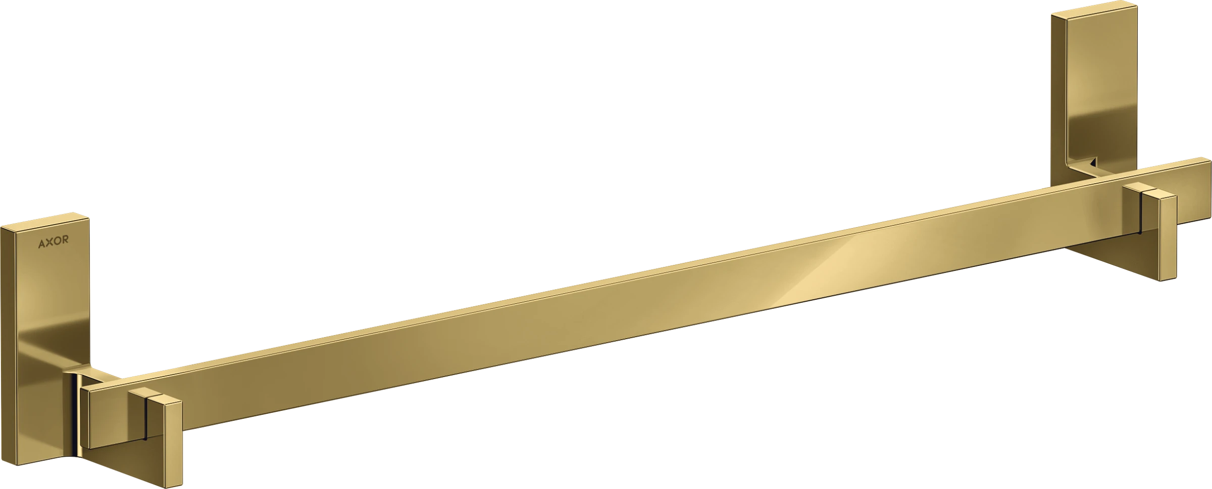 Axor Universal Rectangular Towel Holder 780 X 160 X 105mm Gold - Polished