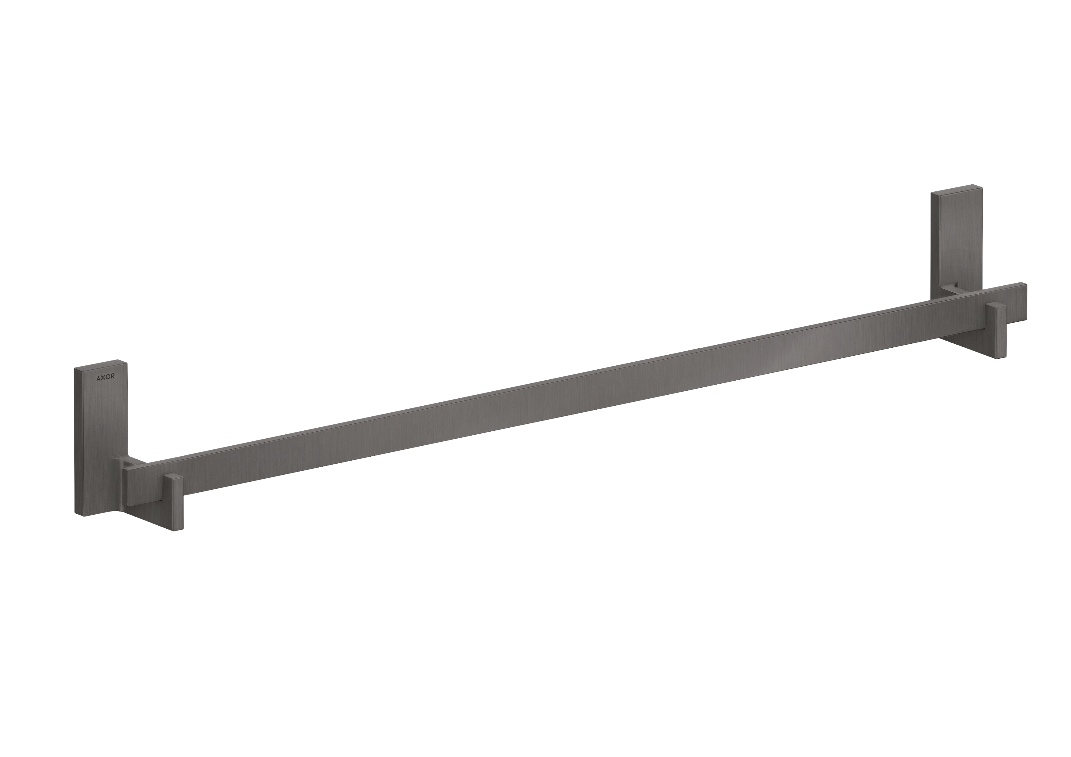 Axor Universal Rectangular Towel Holder 1050 X 176 X 96mm Gunmetal/chrome - Brushed