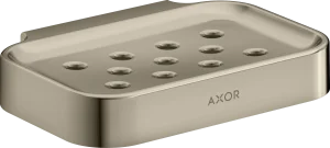 Axor Universal Circular Soap Dishes /-basket 130 X 110 X 87mm Nickel - Polished