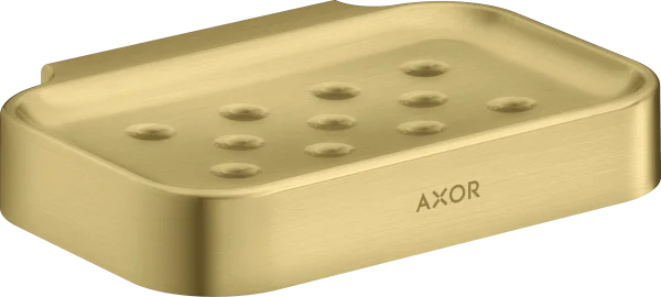 Axor Universal Circular Soap Dishes /-basket 130 X 110 X 87mm Brass - Brushed