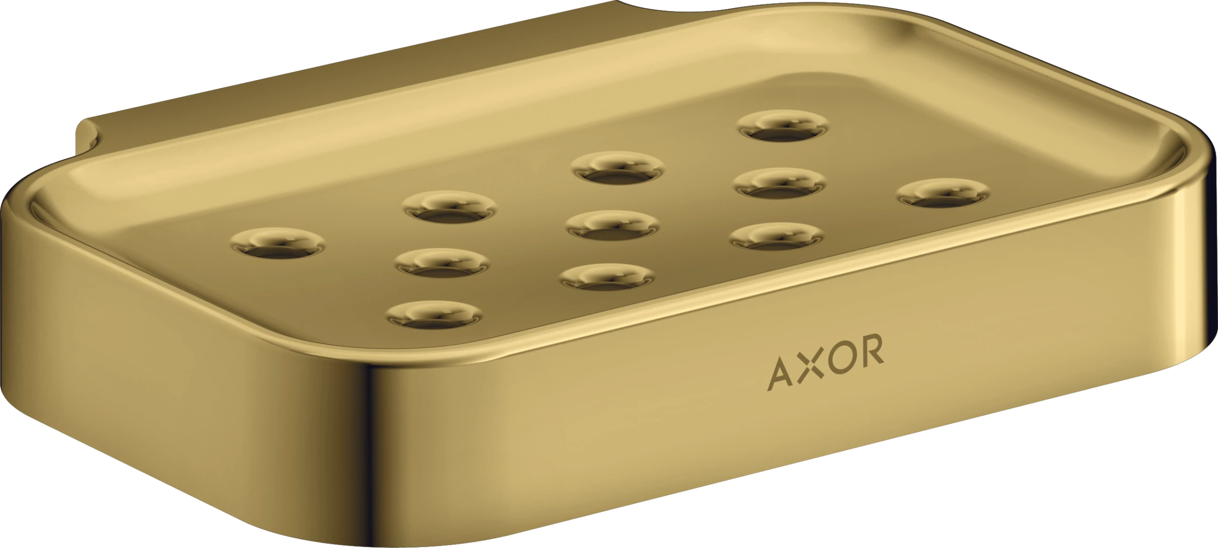 Axor Universal Circular Soap Dishes /-basket 130 X 110 X 87mm Gold - Polished