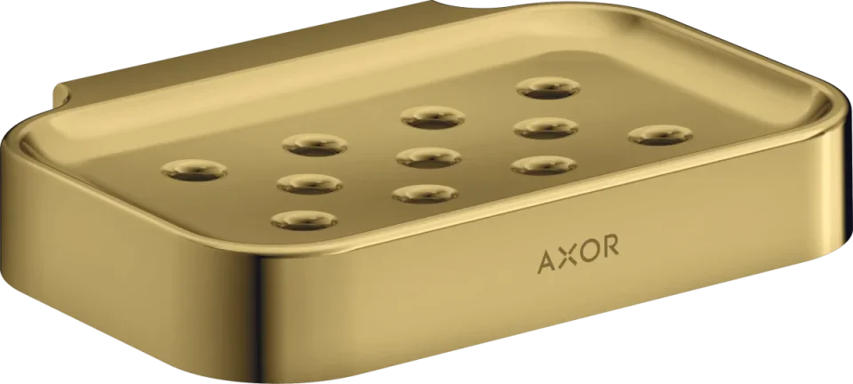 Axor Universal Circular Soap Dishes /-basket 130 X 110 X 87mm Gold - Polished product image - Image 1