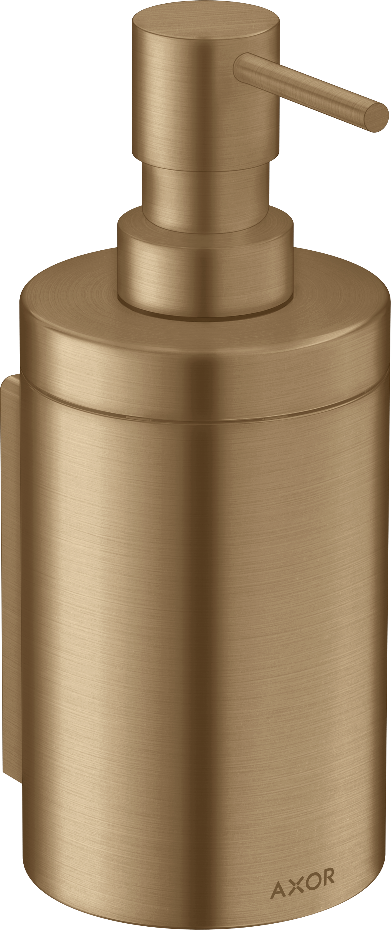 Axor Universal Circular Lotion Dispenser 256 X 163 X 102mm Bronze - Brushed product image - Image 2