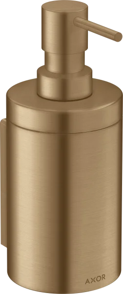 Axor Universal Circular Lotion Dispenser 256 X 163 X 102mm Bronze - Brushed