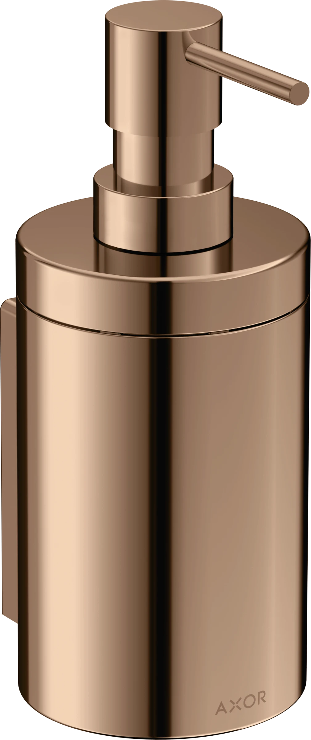 Axor Universal Circular Lotion Dispenser 256 X 163 X 102mm Rose Gold/gold - Polished
