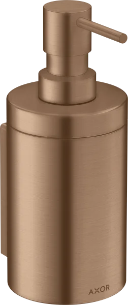 Axor Universal Circular Lotion Dispenser 256 X 163 X 102mm Rose Gold/gold - Brushed