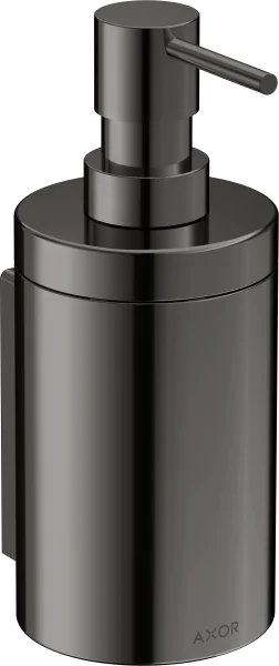 Axor Universal Circular Lotion Dispenser 256 X 163 X 102mm Gunmetal/chrome - Polished
