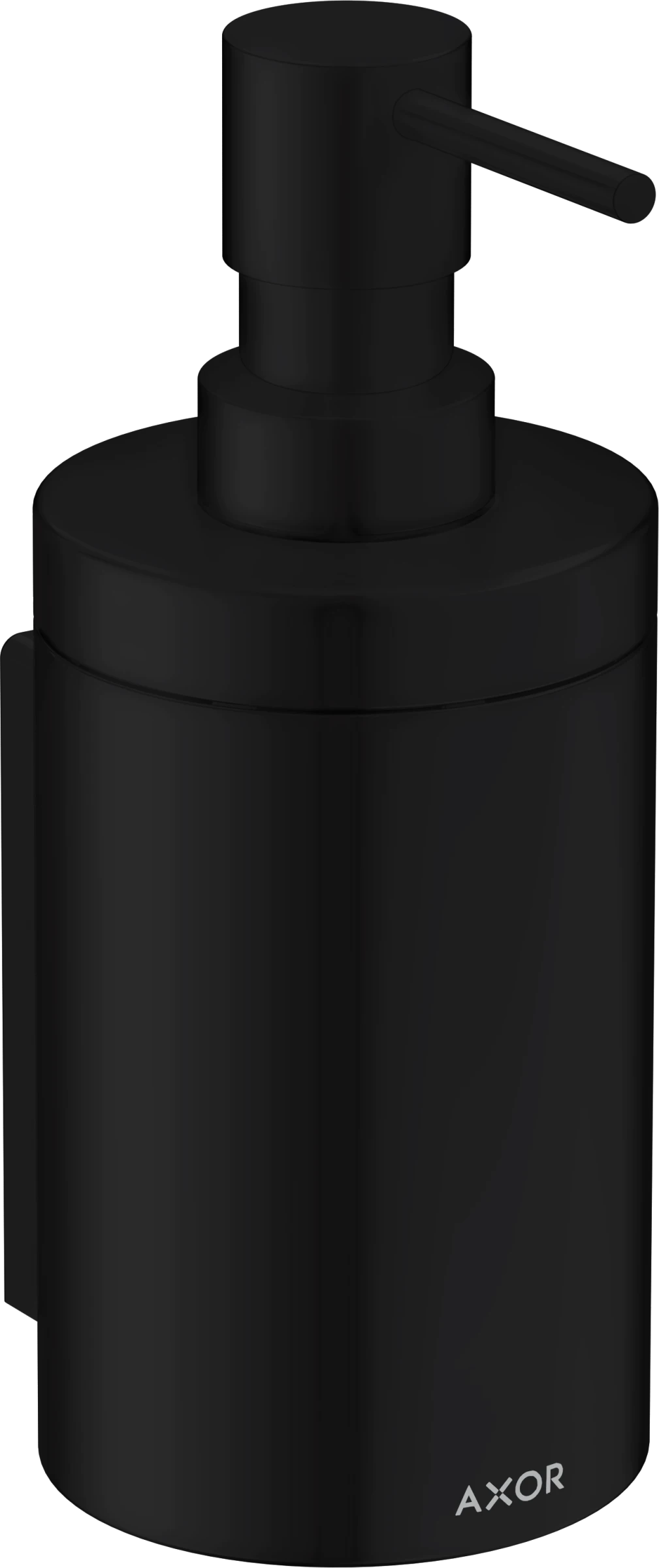 Axor Universal Circular Lotion Dispenser 260 X 165 X 105mm Black - Matt