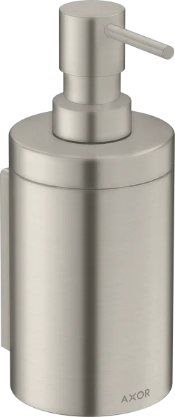 Axor Universal Circular Lotion Dispenser 256 X 163 X 102mm Stainless Steel