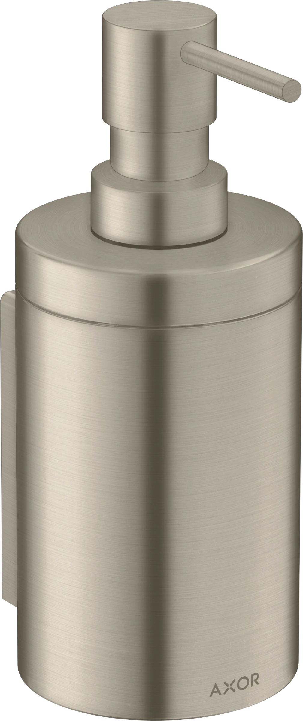 Axor Universal Circular Lotion Dispenser 256 X 163 X 102mm Nickel - Brushed