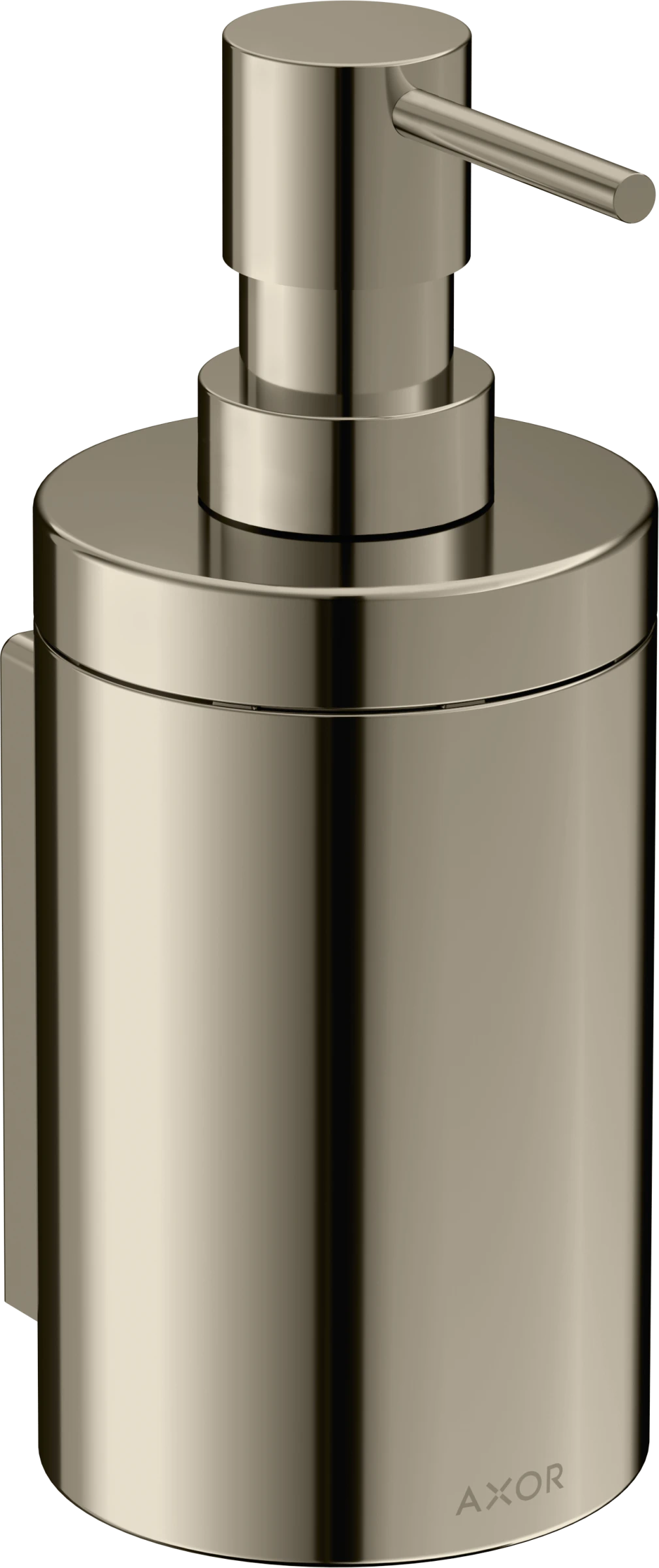 Axor Universal Circular Lotion Dispenser 256 X 163 X 102mm Nickel - Polished