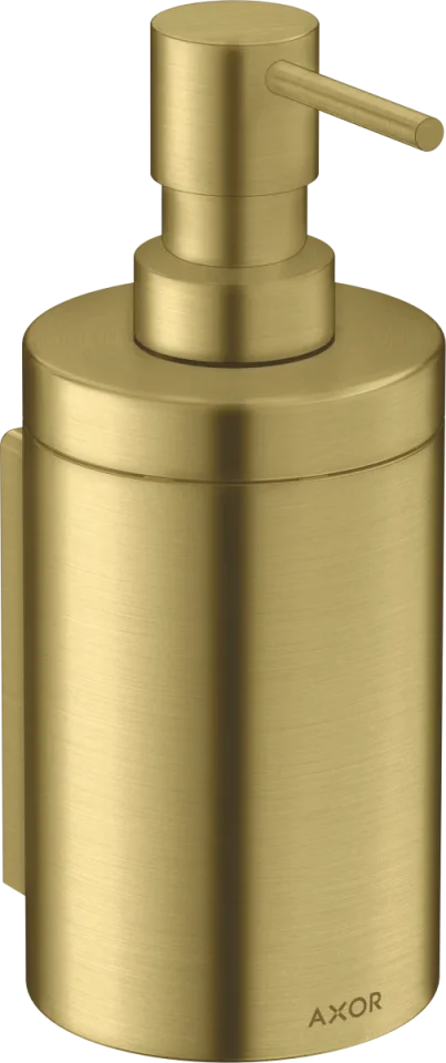 Axor Universal Circular Lotion Dispenser 256 X 163 X 102mm Brass - Brushed product image - Image 1