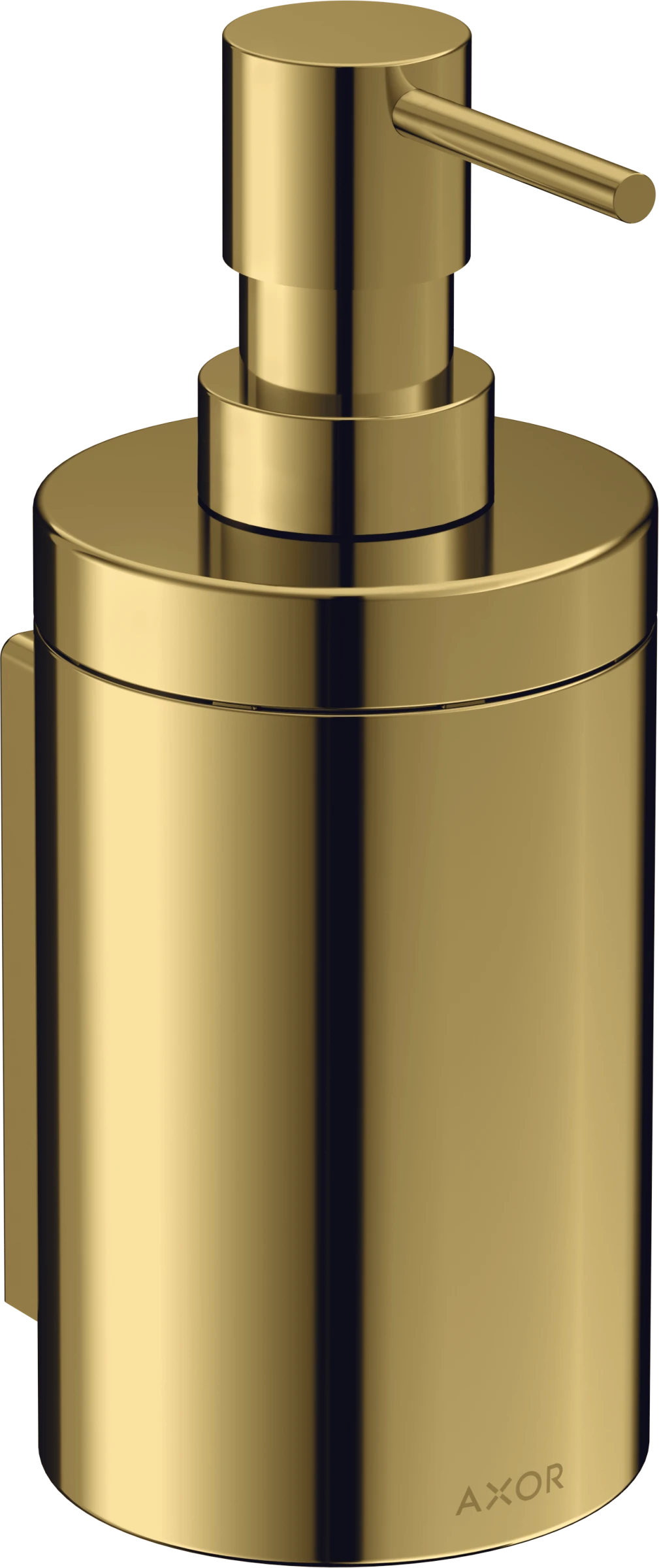 Axor Universal Circular Lotion Dispenser 256 X 163 X 102mm Gold - Polished
