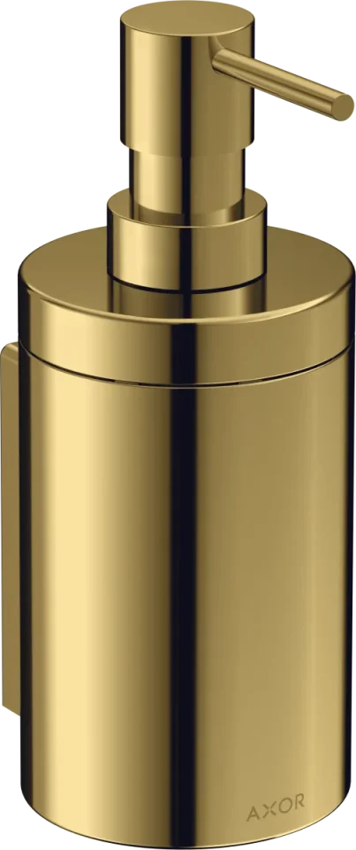 Axor Universal Circular Lotion Dispenser 256 X 163 X 102mm Gold - Polished product image - Image 1