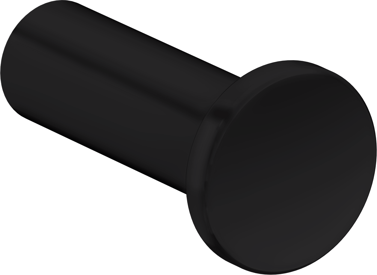Axor Universal Circular Hooks 67 X 67 X 60mm Black - Matt product image - Image 2
