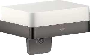 Axor Universal Softsquare Lotion Dispenser 225 X 190 X 130mm Gunmetal/chrome - Polished