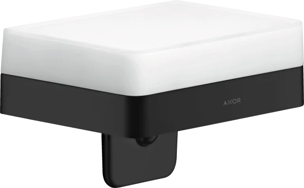 Axor Universal Softsquare Lotion Dispenser 215 X 180 X 135mm Black - Matt
