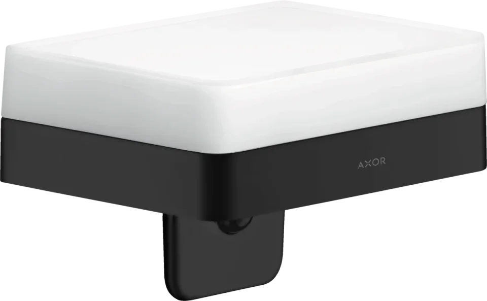 Axor Universal Softsquare Lotion Dispenser 215 X 180 X 135mm Black - Matt product image - Image 1