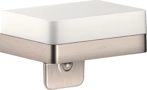 Axor Universal Softsquare Lotion Dispenser 225 X 190 X 130mm Stainless Steel
