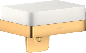 Axor Universal Softsquare Lotion Dispenser 225 X 190 X 130mm Brass - Brushed